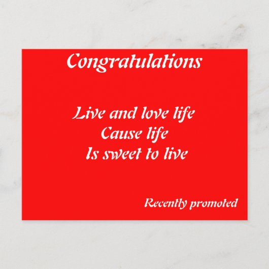 Kürzlich beworbene Postkarten (Vorderseite)