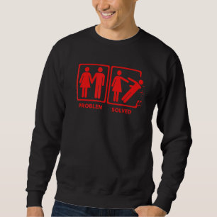 Kürzlich geschiedene Männer Frauen Geschiedene Unt Sweatshirt