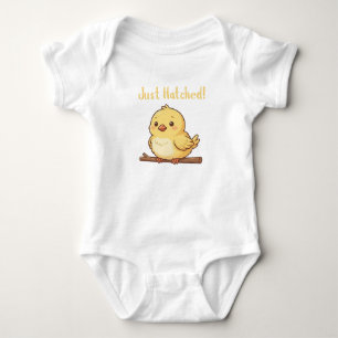 Kürzlich Geschlüpftes Baby-Küken Baby-Body Baby Strampler