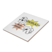 Kurznachricht bin ich ein Abuela Geschenke Fliese (Seite)