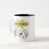 Kurznachricht bin ich ein Abuela T - Shirts und Zweifarbige Tasse (Vorderseite Links)