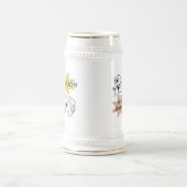 Kurznachricht bin ich ein Gramma T - Shirts und Bierglas (Mittel)