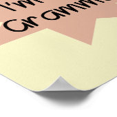 Kurznachricht bin ich ein Gramma T-Shirts und Gesc Poster (Ecke)