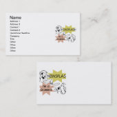 Kurznachricht bin ich ein Gramma T - Shirts und Visitenkarte (Vorne/Hinten)