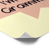 Kurznachricht bin ich ein Grammie T-Shirts und Ges Poster (Ecke)