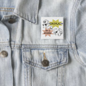 Kurznachricht bin ich ein Granma T-Shirts und Button (Beispiel)