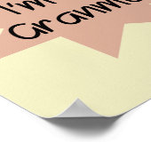 Kurznachricht bin ich ein Granma T-Shirts und Gesc Poster (Ecke)