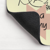 Kurznachricht bin ich ein Kindermädchen-T - Shirts Mousepad (Ecke)