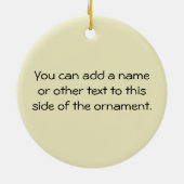 Kurznachricht bin ich ein Lola T - Shirts und Keramik Ornament (Hinten)