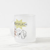 Kurznachricht bin ich ein Memaw T - Shirts und Mattglastasse (Vorderseite Links)