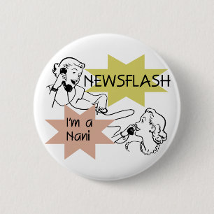 Kurznachricht bin ich ein Nani T-Shirts und Gesche Button
