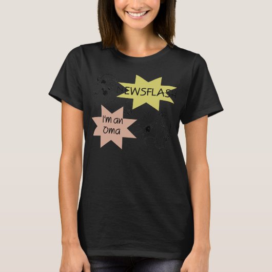 Kurznachricht bin ich ein Oma T - Shirts und (Vorderseite)