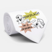 Kurznachricht bin ich eine Großmutter-T - Shirts Krawatte (Gerollt)