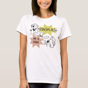 Kurznachricht bin ich T-Shirts Mimi und Geschenke