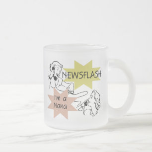 Kurznachricht bin ich T - Shirts und Geschenke Mattglastasse