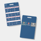 Kurzreferenz-Bagger für elektrolytische Ungleichge Ausweis (Front & Back)