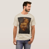 Kurzschläfchen für Männer mit flüssiger Säure T-Shirt (Vorne ganz)