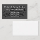 Kurzstreckenläufer Visitenkarte (Vorne/Hinten)