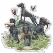 Kurzzeiger Aufkleber (Vorderseite)