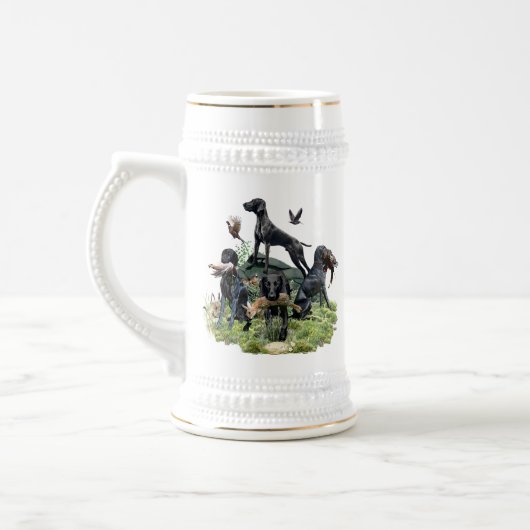 Kurzzeiger Bierglas (Links)