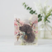 Kurzzeiger Feiertagspostkarte (Stehend Vorderseite)