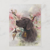 Kurzzeiger Feiertagspostkarte (Vorderseite)