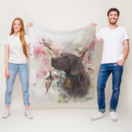 Kurzzeiger Fleecedecke (Beispiel)