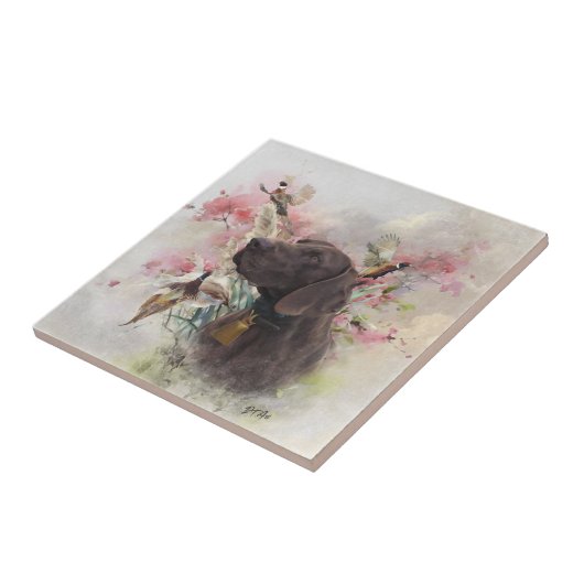 Kurzzeiger Fliese (Seite)