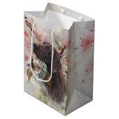 Kurzzeiger Mittlere Geschenktüte (Vorderseite Schrägansicht)
