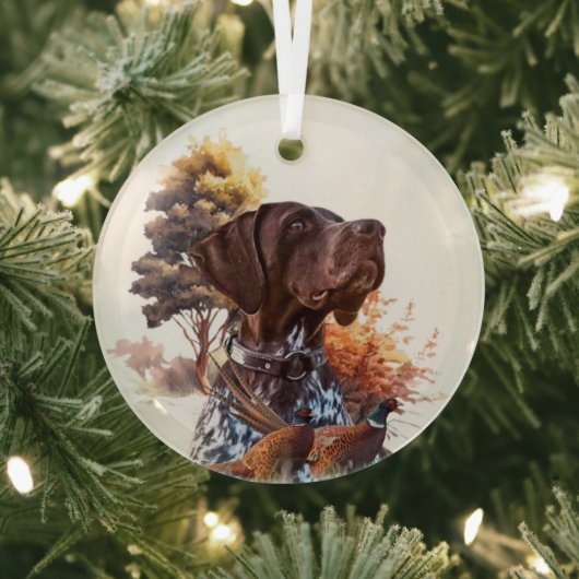 Kurzzeiger Ornament Aus Glas (InSitu)