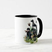 Kurzzeiger Tasse (VorderseiteRechts)