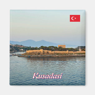 Kusadasi-Küste in der Türkei Magnet