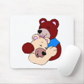 Kuschel Bären Mousepad (Mit Mouse)