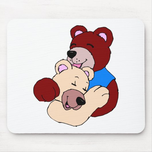 Kuschel Bären Mousepad (Vorne)