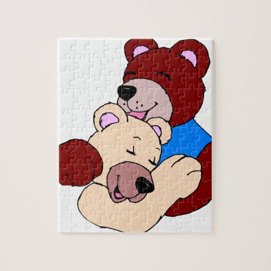 Kuschel Bären Puzzle (Vertikal)