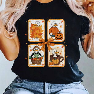 Kuschel-Gans-Kürbis-Herbst-Danksgiving  T-Shirt