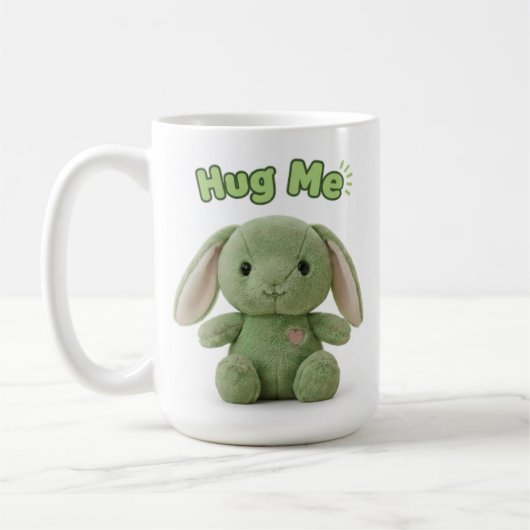 Kuschel mich Häschen Tasse (Links)
