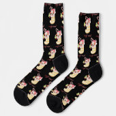 Kuschel-Saison-Welpe im Strumpf Socken (Linkes Detail)