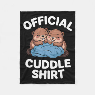 Kuschel-Shirt Süße Biber Kuscheln Fleecedecke