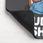 Kuschel-Shirt Süße Biber Kuscheln Mousepad (Ecke)
