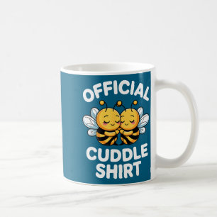Kuschel-Shirt Süße Bienen Lustiges Cozy-Paar Kaffeetasse