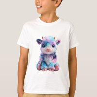 Kuschel-Tie-Dye-Galaxie-Fluffy-Baby-Kuh-Kinder