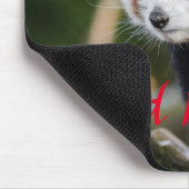 Kuschelbild Roter Panda Mousepad (Ecke)