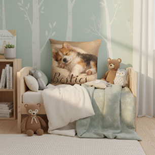 Kuscheldecke für beste Pet-Mamis-Freundinnen Kissen