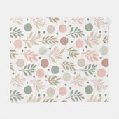 Kuscheldecke mit klassischem Polka-Punkt-Muster Fleecedecke (Vorderseite (Horizontal))