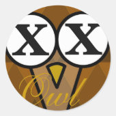 Kuscheldiamanten Runder Aufkleber (Vorderseite)