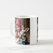 Kuschelfreunde im Herbstzauber Kaffeetasse (Vorderseite Links)