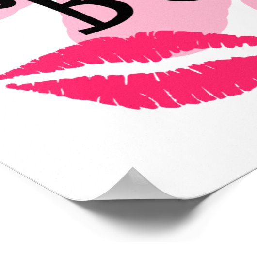 Kuschelhase Poster (Ecke)