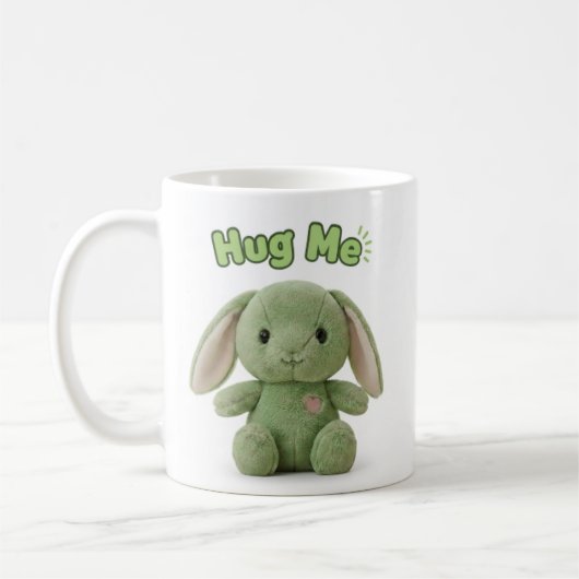 Kuschelhasen-Tasse Kaffeetasse (Links)