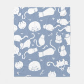 kuschelige Fleece-Decke Katze Fleecedecke (Vorderseite)